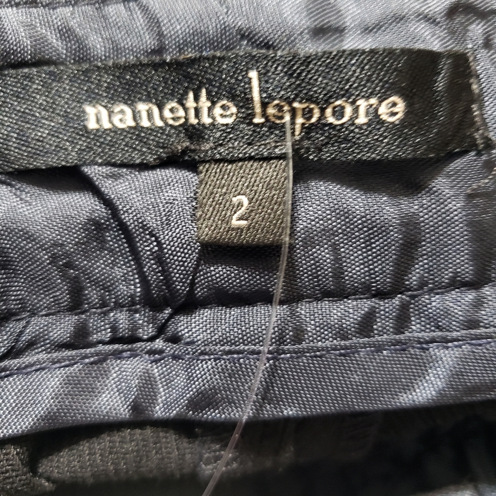 Nanette Leopore Sz 2 NWT Plunder Pant in Indigo - Picture 11 of 14
